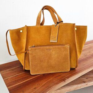 Tote Suede Tan Bag